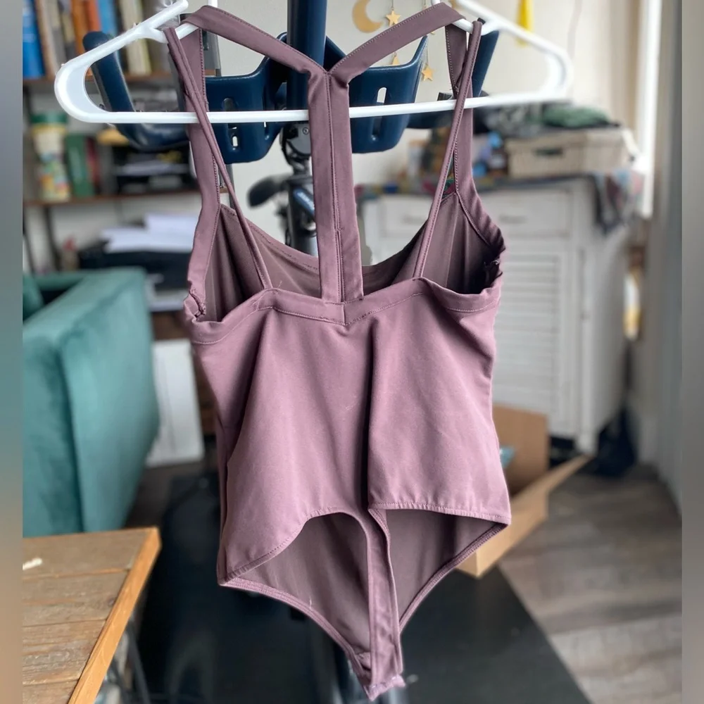 Free People Purple Bodysuit